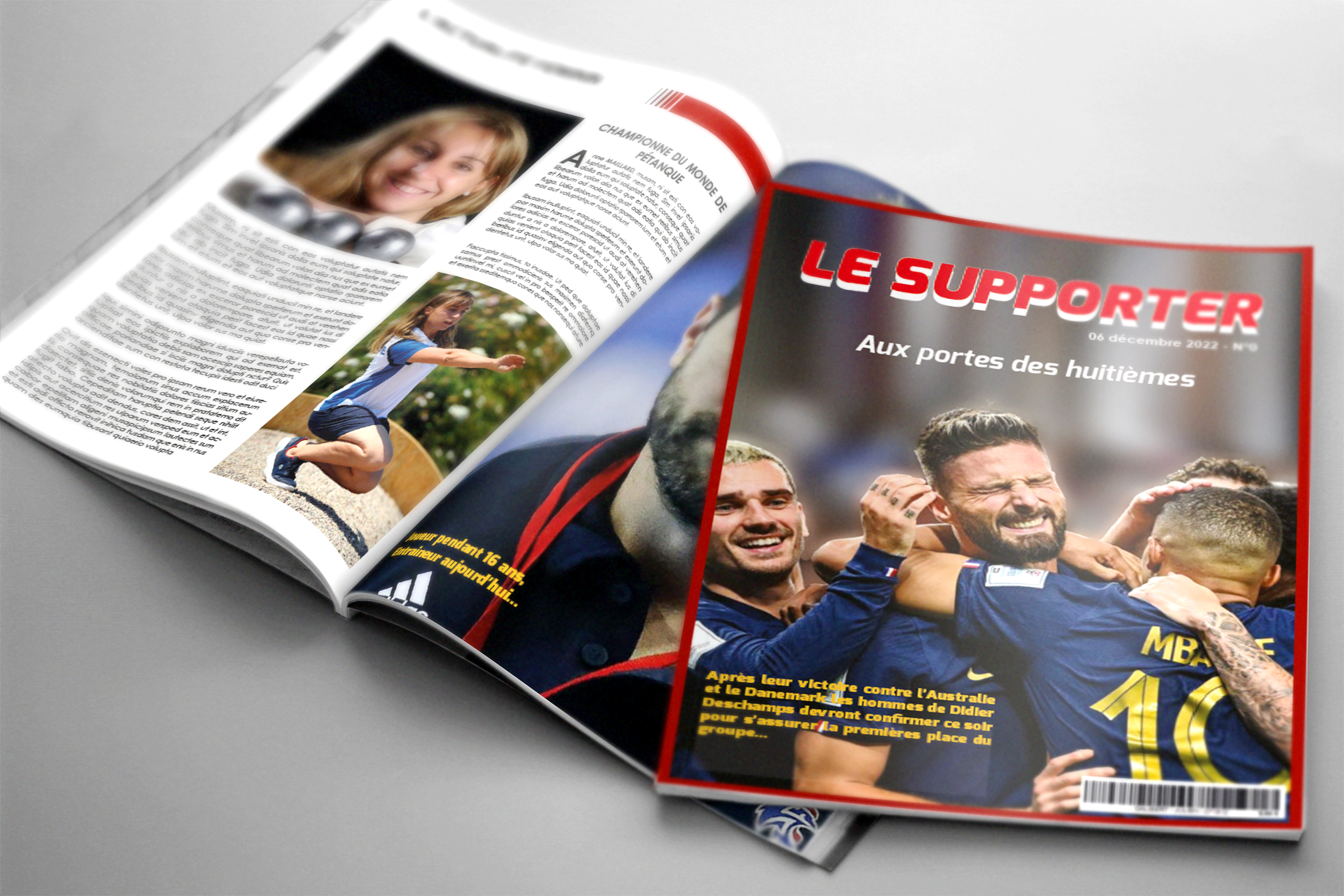 Projet Magazine - Le Supporter